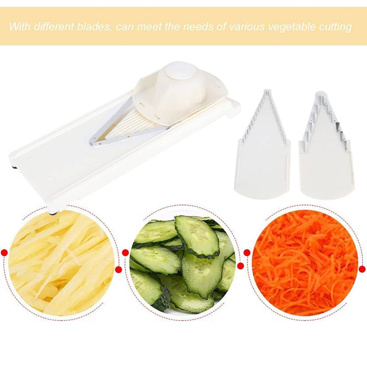 V-Slicer Plus Mandoline : L'outil indispensable pour des découpes parfaites et rapides