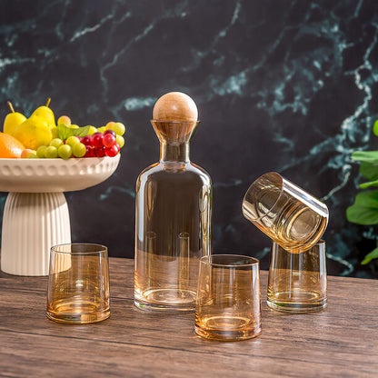 Carafe en verre Transparent, style nordique créatif (7 pièces)