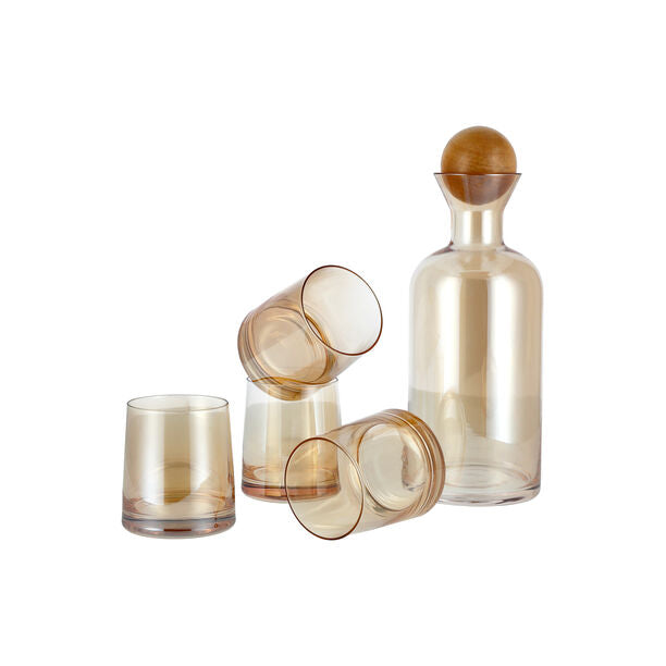 Carafe en verre Transparent, style nordique créatif (7 pièces)