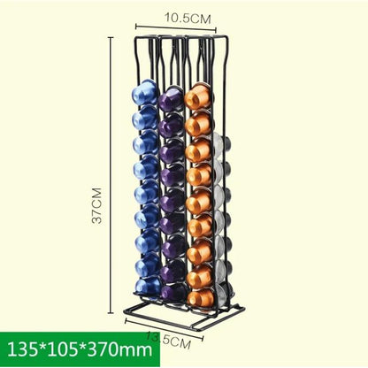 Porte-dosettes pour 60 Capsules de Café Nespresso