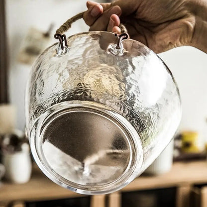 Bol de Service en Verre Transparent : Parfait pour les Repas Quotidiens et les Occasions Spéciales