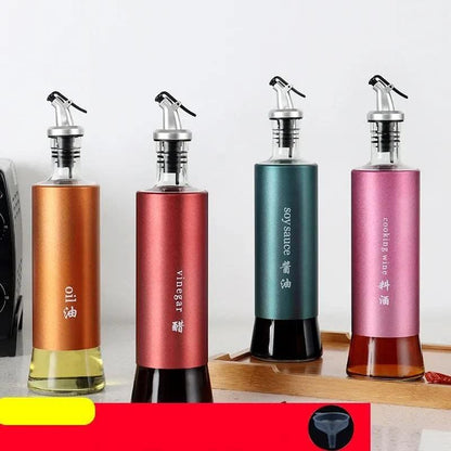 3 Vaporisateurs d'Huile en Verre, Distributeurs Modernes d'Huile pour Cuisine