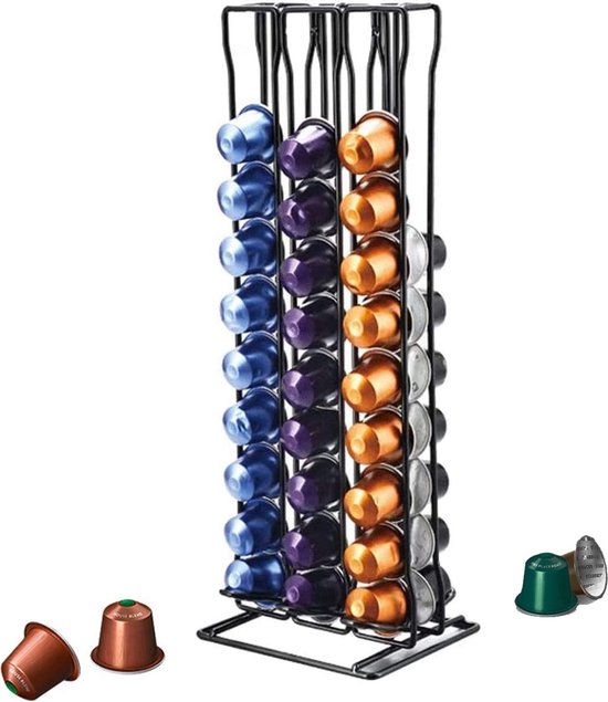 Porte-dosettes pour 60 Capsules de Café Nespresso