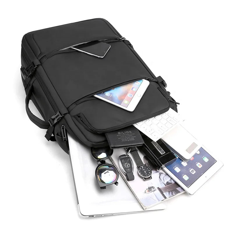 Sac à dos Business 2025 – Coque Dure Antivol avec Port USB