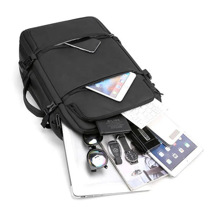 Sac à dos Business 2025 – Coque Dure Antivol avec Port USB