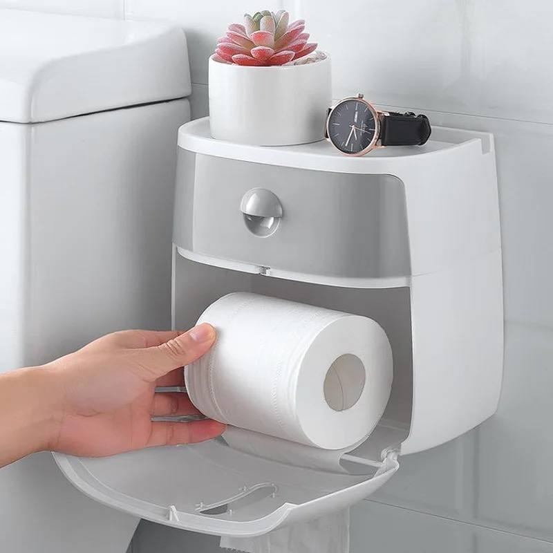 Élégance Pratique Porte-Papier Toilette Étanche