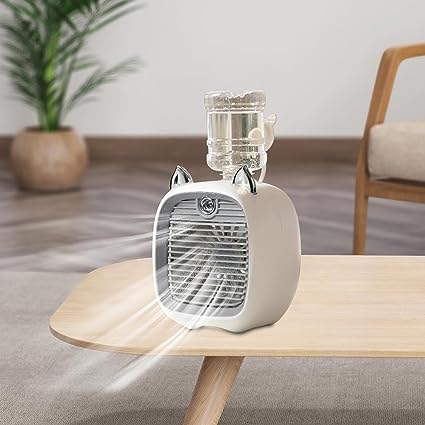 Mini ventilateur de climatiseur portable rechargeable