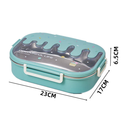 Boîte à Lunch Isotherme Trois Compartiments Pour Enfants