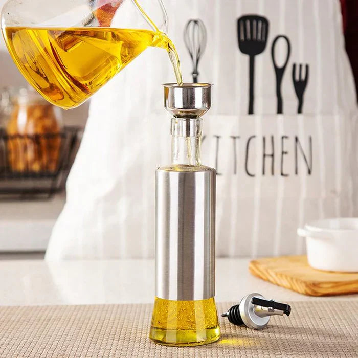 3 Vaporisateurs d'Huile en Verre, Distributeurs Modernes d'Huile pour Cuisine