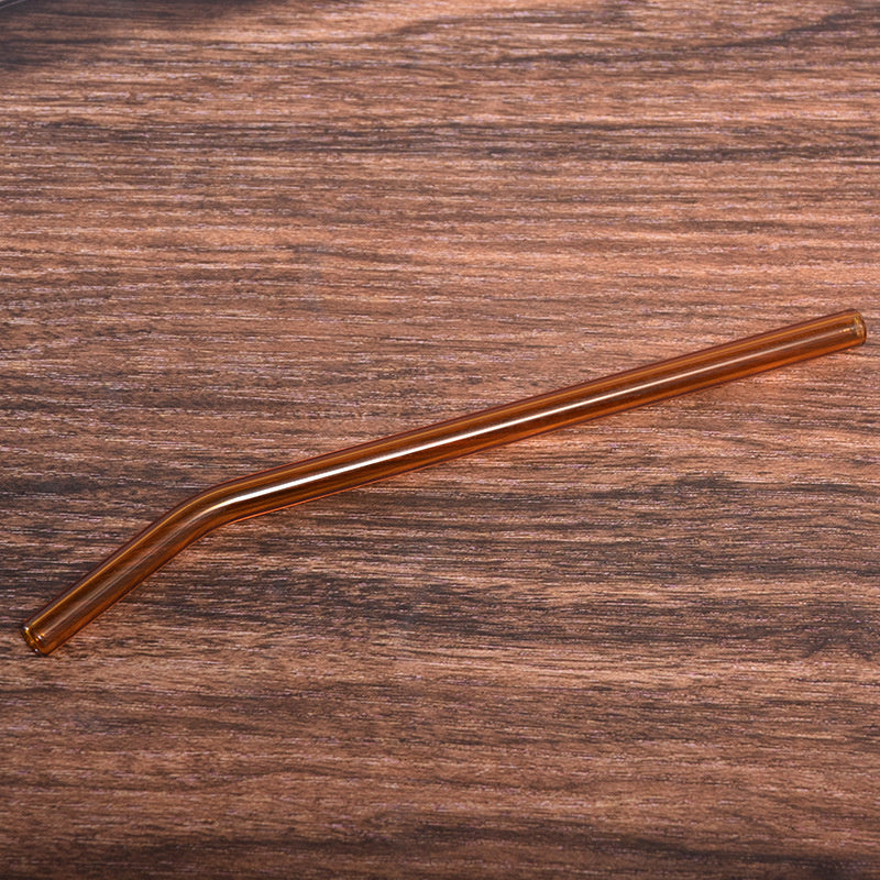 2 Gobelet à Café en Verre avec Paille et Couvercle