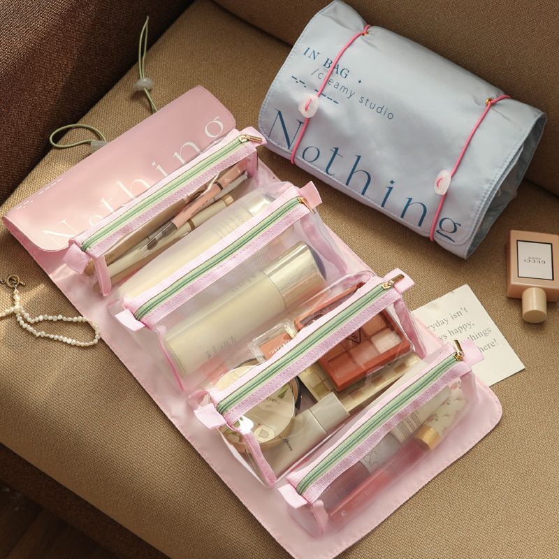 Trousse de Toilette Détachable pour Organisation de Pinceaux de Maquillage