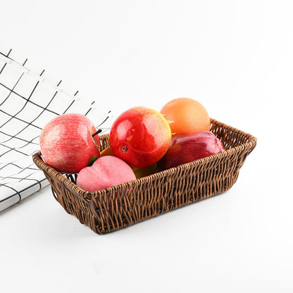 Panier de Rangement Tissé à la Main – Élégance Naturelle pour Votre Cuisine