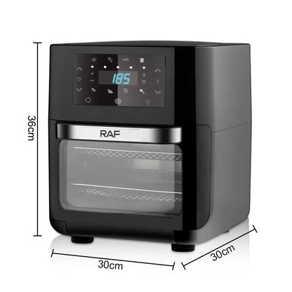 Four multifonctionnel avec fenêtre de cuisson visible, écran tactile intelligent.