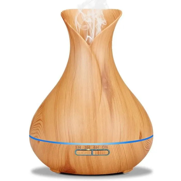 Diffuseur d'Arômes: Créez une Atmosphère Sereine avec les Huiles Essentielles 400 ml