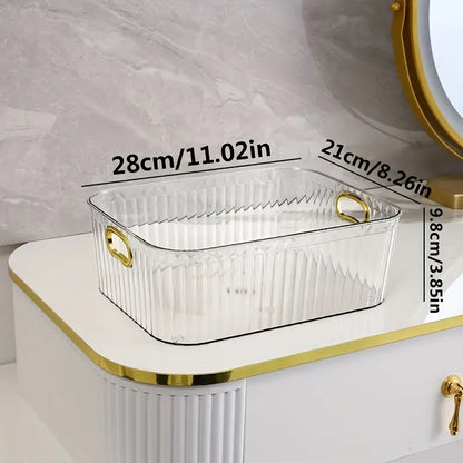 Boîte de Rangement Polyvalente pour Bureau et Cuisine/Salle de Bain