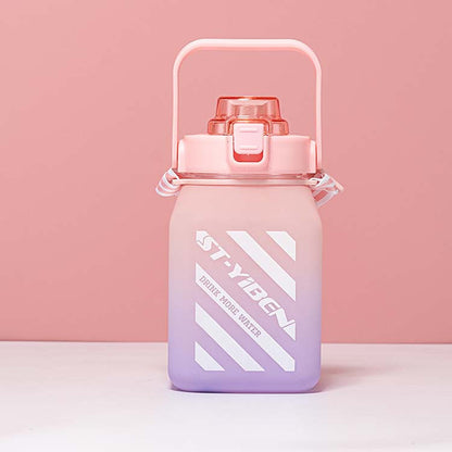 Bouteille Carrée en Plastique 1,5 L – Sans BPA et Écologique