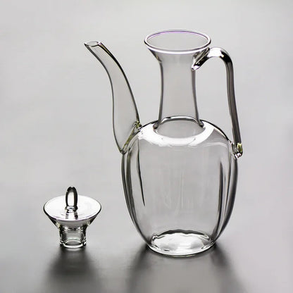 Théière bouilloire en verre 600 ml