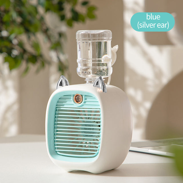 Mini ventilateur de climatiseur portable rechargeable