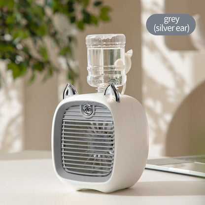 Mini ventilateur de climatiseur portable rechargeable